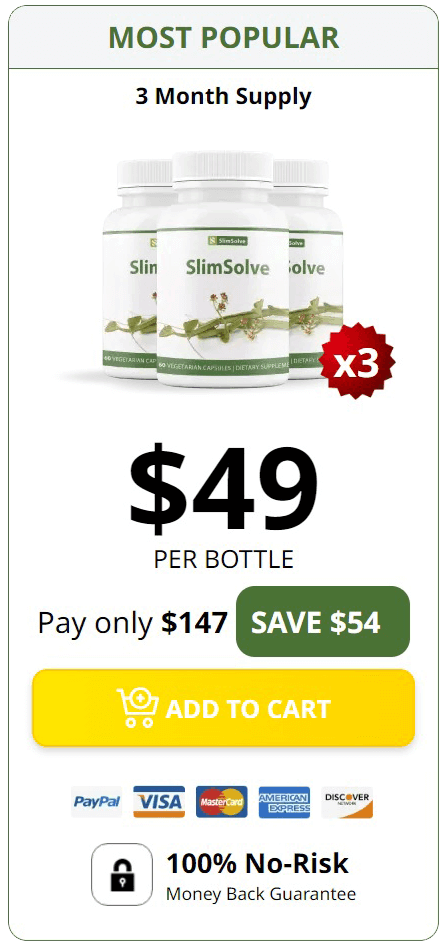 slimsolve three bottles price